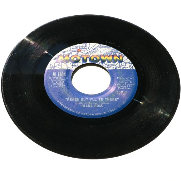 Diana Ross Reach Out I'll Be There/(They Long To Be) Close To You* 45 rpm Record - Picture 3 of 9